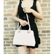 Idina medium leather satchel sale