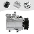 thumbnail image 6 of For 2002-2005 Kia Sedona 3.5L A/C Compressor & Clutch Assembly 10345931 57119, 6 of 14