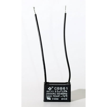 Ceiling Fan Capacitor 2 Wire 4 5uf Model Cbb61 By Ceiling Fan Capacitor 2 Wire 4 5uf Model Cbb61 By Controls Megamart