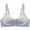 Q-Blue, variant on Front Closure Snap Bras for Older Women Daisy Bras Back Smoothing Wireless Bras Ladies Push up Bra No Underwire Seamless Seniors Bras Easy Close Padded Bra Style-D32, T-Dark Gray L