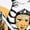 WHITE, variant on Star Wars - Ahsoka Brush - Women's Short Sleeve Graphic T-Shirt