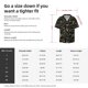 thumbnail image 5 of Balery Wasp and Florals Camisa Casual de Manga Corta con Botones para Hombre, Texturizada, Estilo Cubano, para Playa, Verano-4X-Large, 5 of 5