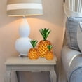 thumbnail image 5 of Glass Fruit Decor Pineapple Ornaments Pineapple Porch Cabinet Artificial Gift Living Room Decor Pineapple Table Centerpiece Farmhouse Ornaments for Wedding Table Photo Prop, 5 of 6