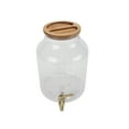 thumbnail image 2 of Better Homes & Gardens 2-Gallon Clear Tritan Plastic Beverage Dispenser with Acacia Wood Lid and Stainless Steel Spigot, 2 of 5