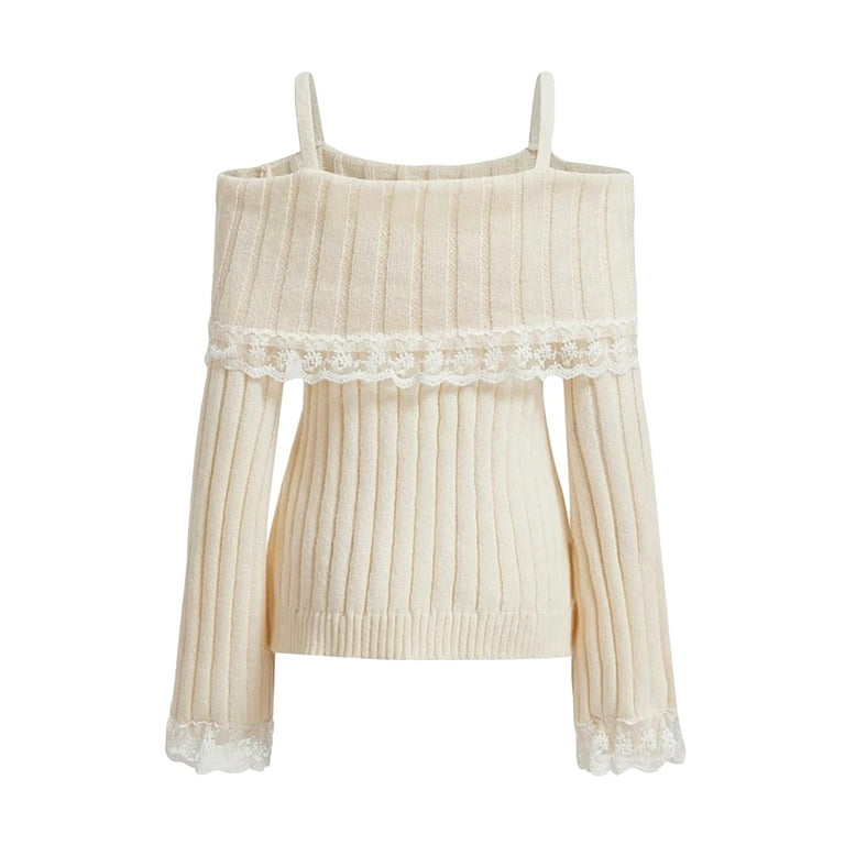 Open Shoulder Bowknot Three-Quarter Sleeve Blouses Open Shoulder Bowknot Three-Quarter Sleeve Blouses