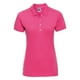 thumbnail image 1 of Russell- Polo de manga corta elástico para mujer (Fucsia), 1 of 3