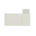 thumbnail image 3 of Linon 2 Piece Adult Timeless Storage Vanity and Stool Table Set White, 3 of 30