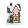 thumbnail image 2 of Juegos de Pueblo Navideño Casa de Pan de Jengibre con Luz LED Cálida Casa de Luz en Miniatura de Resina con Pilas para Decoración de Vacaciones en Habitaciones Interiores ANGGREK Otros, 2 of 8