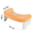 thumbnail image 3 of HLONKBlue Folding Toilet Stool with Non-Slip Design for Healthier Defecation Posture  Stackable and Multifunctional Bathroom Step Stool Yellow, 3 of 8