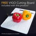 thumbnail image 3 of VIGO  Suffolk Stainless Steel Kitchen Sink Set with Edison Faucet, 3 of 3
