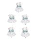 thumbnail image 4 of Billuyoard Ropa de verano para perros con joyas, ropa cómoda y fácil de limpiar para perros pequeños, vestidos para perros Ropa para mascotas Como se muestra XS, 4 of 6