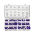 thumbnail image 1 of 270 Piece HNBR O-Ring Seal Assortment Kit for Automotive Air Conditioning, Car & Truck A/C Compressor Gaskets, Oil & Impact Resistant, Standard Parts for R134a, R22 Refrigerants, 1 of 8
