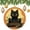 pattern-2, variant on Rose Gold Pineapple on Navy Blue Ceramics Ornaments Pineapple Summer Fresh Fruits Circle Ornament Christmas Home Office Tree Decorations Gifts for Women Men On Christmas