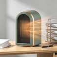thumbnail image 7 of HIBIBUD 2026 New Pot Belly Stove Fireplace Space Heater Portable Space Heater Small Personal Ceramic Whole Room Heater for Bedroom Table Heater Fan Power Energy Efficient Ul Overheat Dump Auto Shut, 7 of 7