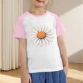 thumbnail image 4 of Cethrio Girls T-shirts, Crewneck Short Sleeve Casual Summer Graphic Tees Pink Size 7-8, 4 of 4