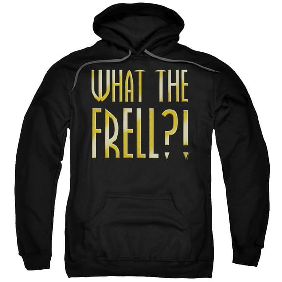 Farscape What The Frell Adult Pullover Hoodie Sweatshirt Black