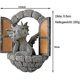 thumbnail image 2 of Escultura de dragón para patio, decoración de pared, hermosa estatua de dragón de resina para jardín, pequeño dragón meditando frente a la ventana, figuras de arte, decoración, adorno, 2 of 5