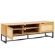 thumbnail image 3 of Mueble para TV Minimalista de Melamina 150x40cm Mundo In Centro Entretenimiento Xelha Roble, 3 of 9