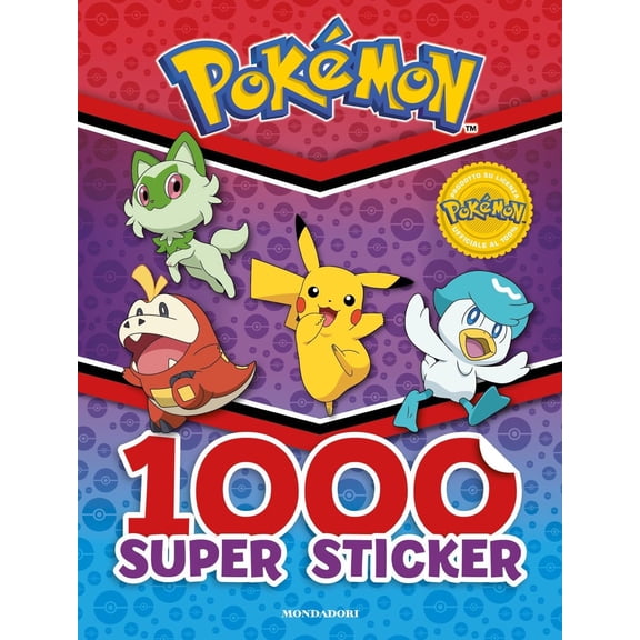 AA.VV. Pokémon. 1000 super sticker (Paperback)