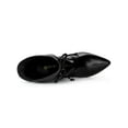 thumbnail image 4 of BLISSFUL STEP Women's Pointed Toe Drawstring Pull on Stiletto Heel Ankle Boots, 4 of 8