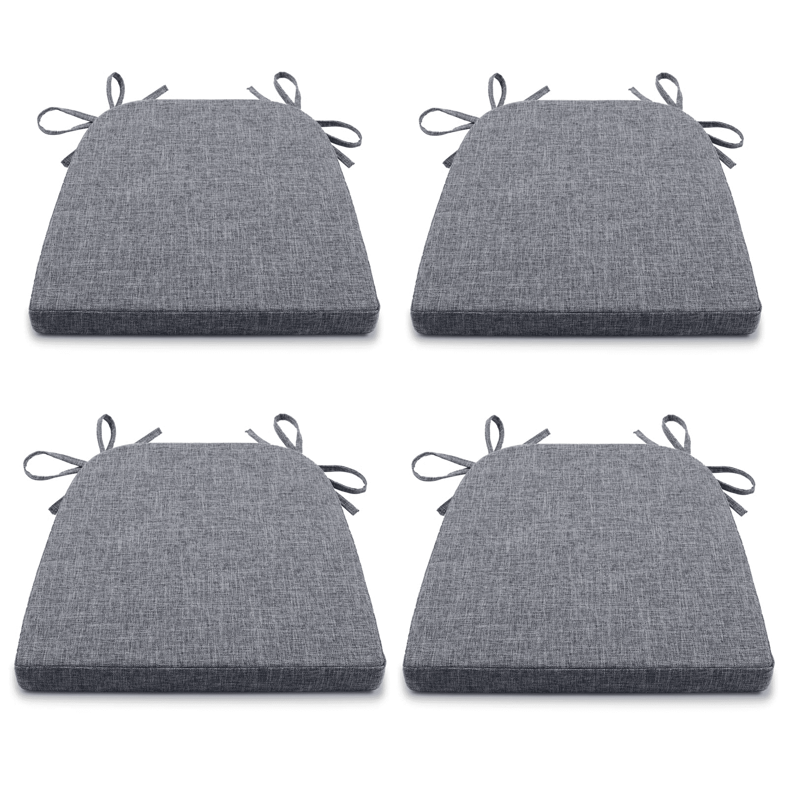 Shinnwa Chair Cushions for Kitchen Chairs Set of 4 Dining Chair Pads