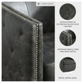 thumbnail image 3 of Signature Design by Ashley Casual Brentlow Swivel Accent Chair, Distressed Black, 3 of 7