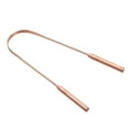 Tongue Coating Cleaner Brush Copper Scraper Board with Case Cleanning