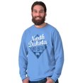 thumbnail image 5 of North Dakota It's Cold Funny Retro Long Sleeve TShirt Men Women Brisco Brands L, 5 of 6