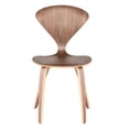 thumbnail image 3 of Satine Dining Chair with original walnut veneer seat and frame, 3 of 4