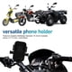 thumbnail image 1 of unbranded Soporte Ajustable Para Teléfono De Motocicleta Con Antivibración Para Uso En Bicicletas Negras, 1 of 6
