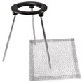thumbnail image 6 of Tripod With Mesh Screen Jewelers Soldering Craft Heating Fits Bunsen Burner 9"H, 6 of 8