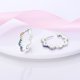 thumbnail image 1 of Pendientes De Plata 100 % S925 Plumas De Pandora De Colores Joyería Exquisita Gao Jiahui unisex, 1 of 2