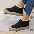 thumbnail image 6 of Chenyee Winter Snow Boots for Women Fleece Lined Warm Ankle Booties Outdoor Non Slip Walking Work Shoes, 6 of 7