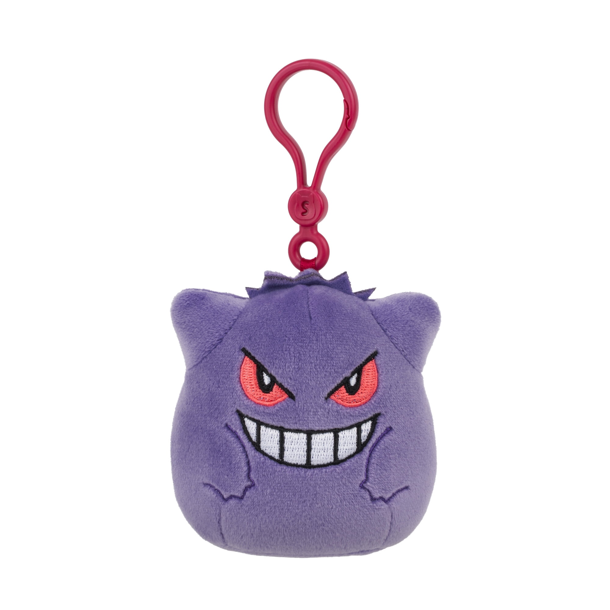 Pokemon Gengar Clip-On Plush Toy By Jazwares