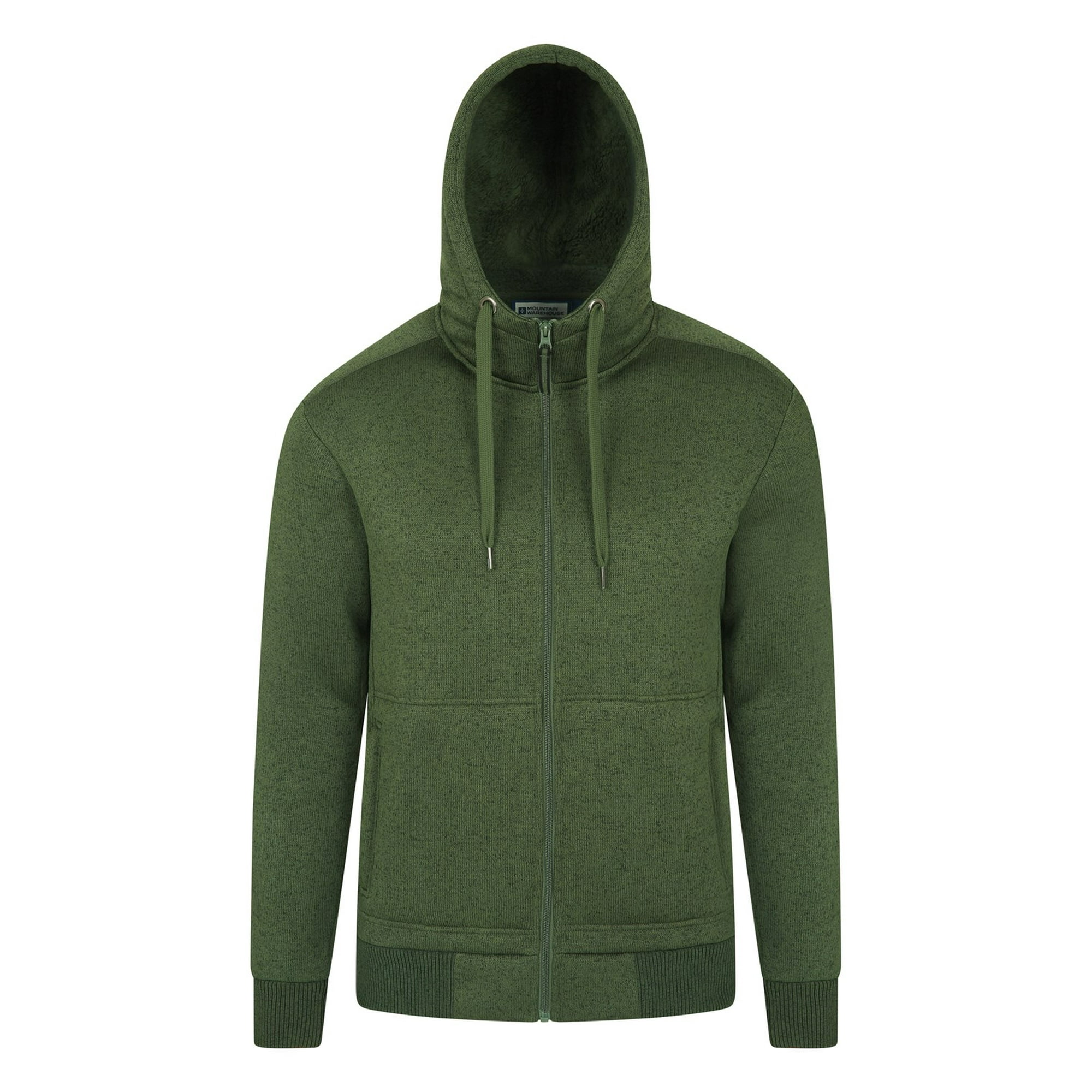 Mountain Warehouse Nevis Mens Fleece Lined Hoodie Warm Hoody Jumper Walmart