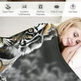 thumbnail image 3 of Nawypu  Cute Tiger Cub Blanket Cozy Warm Soft Plush Throw for Couch Sofa Bed, 3 of 6