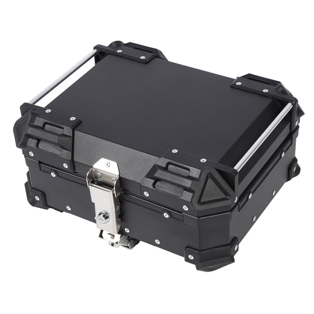 Motorcycle Top Box Aluminium ALLIAGE REMBLAGE RAPIDE RÉSULTAT RÉSERVANT RÉSERVANT RÉSÉCURITÉ UNIVERSEUR CASE ARRÈS UNIT