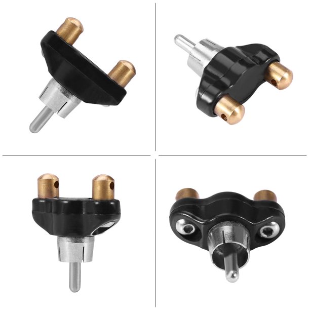 Cabeza de Conversión de Tatuaje Máquina, Cabeza de Conversión de Cable de Clip de RCA para Accesorios de Pistola de Tatuaje con Tatuaje para Artist Acessories Para Tatuaje Fugacal NO