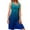 #7-Blue, variant on Pntutb Summer Dresses,Womens Dresses,Fashion Women Casual Sleeveless Print O-Neck Vest Dress