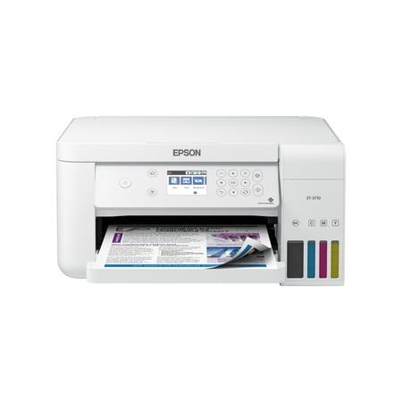 Epson EcoTank ET-3710 Wireless Color All-in-One Cartridge-Free Supertank Printer with Scanner, Copier and