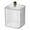 Clear, variant on Sophisticated Sturdy Clear Makeup Swab Container Fashion Accessory with Simplistic Designs for Professionalize Styles