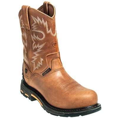 Ariat work boots round toe cheap