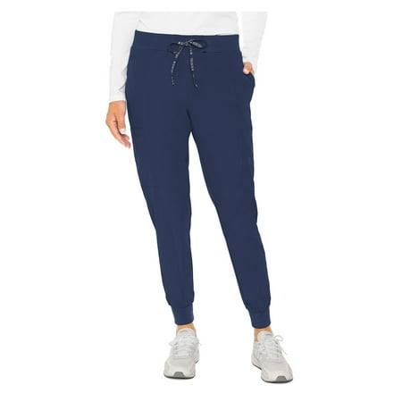 

MED COUTURE Women s Moisture-Wicking Peaches Seamed Jogger Color: Navy Size: XS Regular (8721-NAVY-XS)