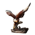 thumbnail image 2 of AMLESO Resin Figurine Crafts Gift Artwork Eagle Statue for Bookshelf Office Cabinet B, 2 of 8