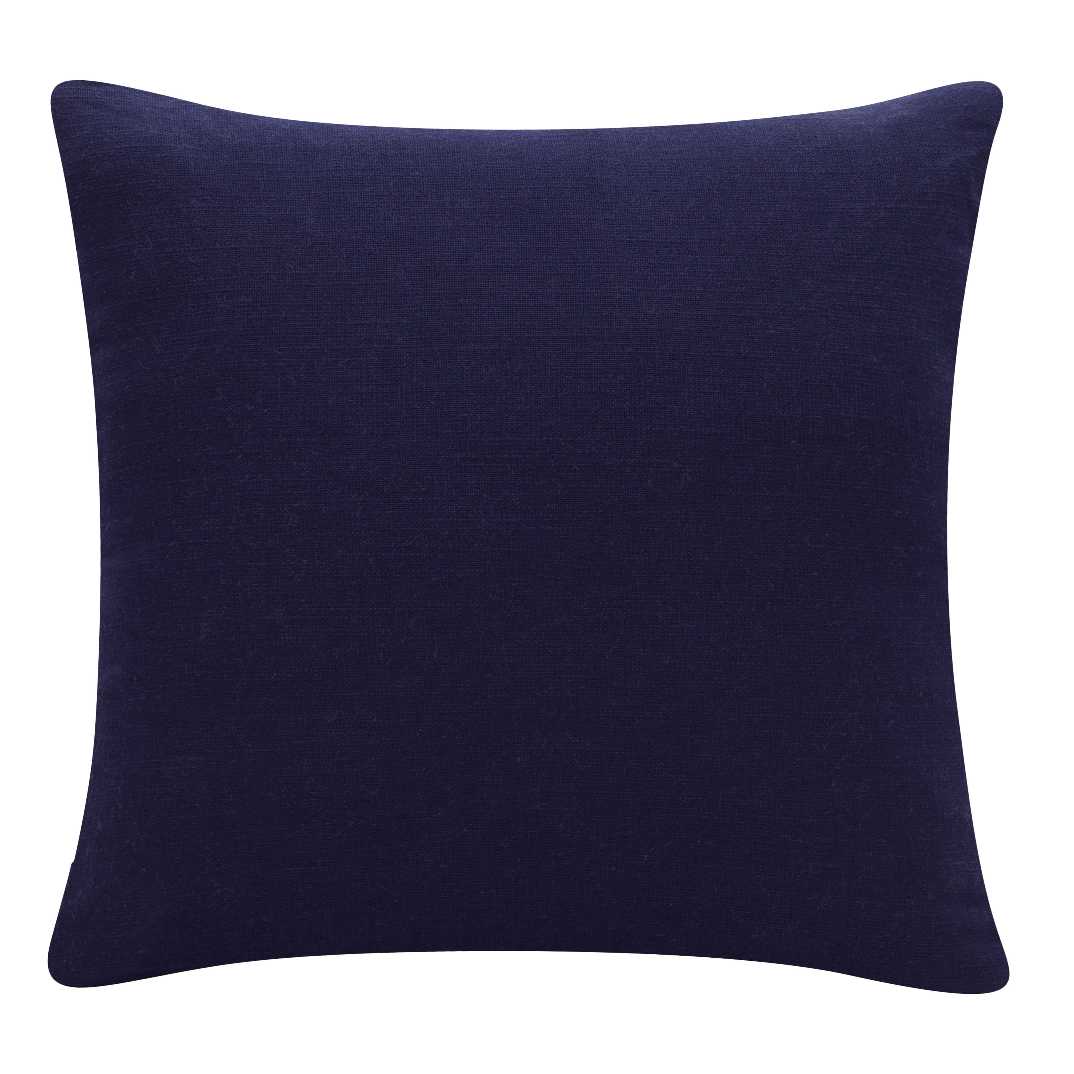 Harlow Hill Stacy Garcia Cobalt Blue/Navy Abstract 20" x 20" Cotton Adult Decorative Feather Filled Pillow