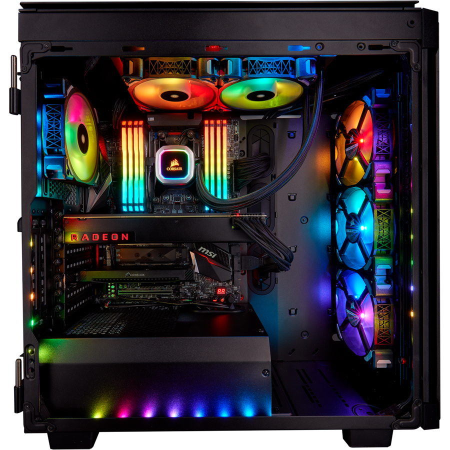 h100i rgb platinum 75 cfm liquid cpu cooler