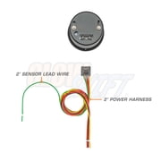 GlowShift Black 7 Color Tachometer Gauge