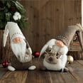 thumbnail image 3 of Bearachild Festival de muñecas sin rostro de Navidad Comedor Café Ventana Estante Chimenea Sofá Decoración Ornamento Regalos Niños Niños Kits de decoración para fiestas Hombre Bearachild HA069089-02, 3 of 6