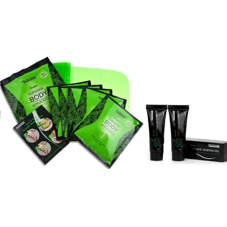- 10 PC Neutriherbs 45 Min Ultimate Body Wraps Applicator + 2 Neutriherbs Body Defining Gel (15ML)