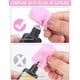 thumbnail image 3 of 400 Piezas Toallitas Quitauñas Rosadas Toallitas Removedoras de Pegamento para Pestañas Toallitas Almohadillas Botella de Pegamento No Tejido Nail Art Pestañas Toallitas Nail Art para Esmalte de Uñas, 3 of 5